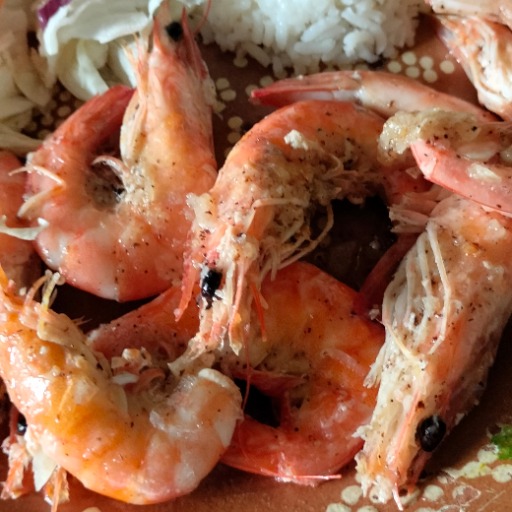 Camarón al mojo de ajo 🧄 🍤