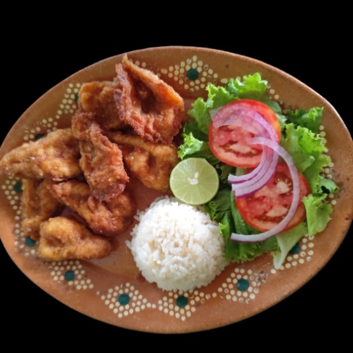 Camarones empanizado 