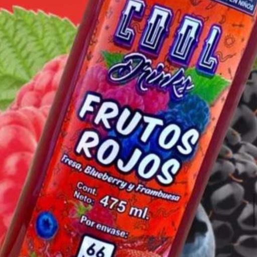 Frutos rojos cool drink