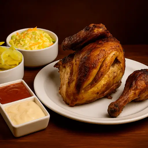 1 Cuarto de Pechuga + 1 Presa Adicional