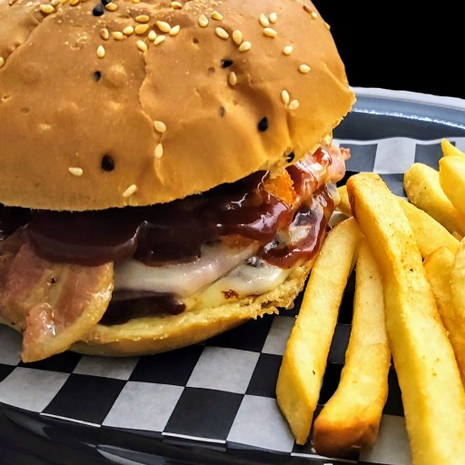 HAMBURGUESA BBQ