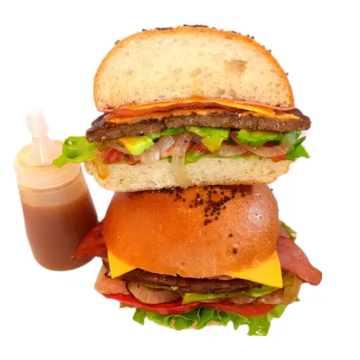 HAMBURGUESA MANGO HABANERO