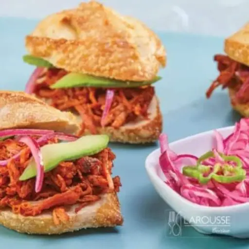 Torta de Cochinita Pibil 