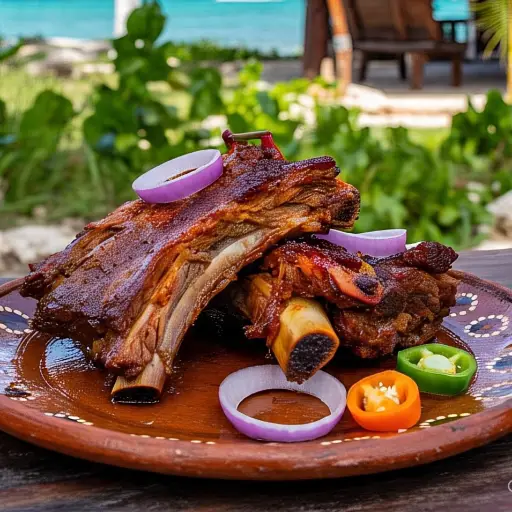 Costllas de Cerdo al Pibil 