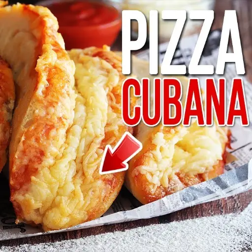 Pizza 🍕 Cubana de Queso 🧀 