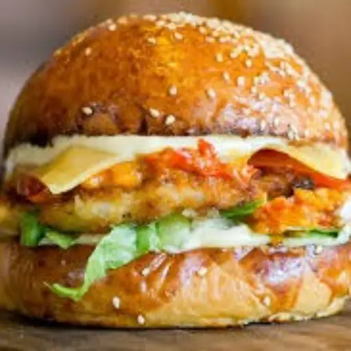 Hamburguesa especial de pollo 