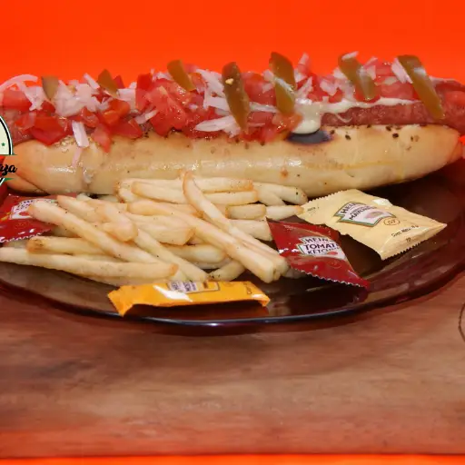 Hot dog gigante 