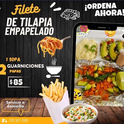 FILETE DE TILAPIA EMPAPELADO