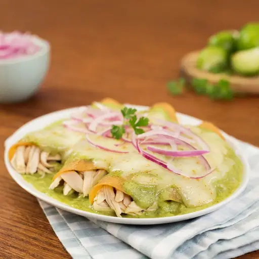 ENCHILADAS  VERDES