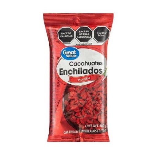 CACAHUATES ENCHILADOS PICOSITOS