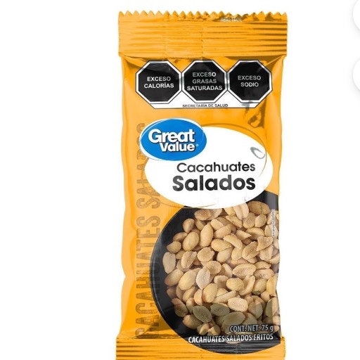 Cacahuates salados