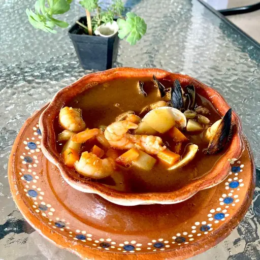 Sopa de mariscos 