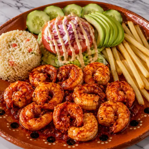 Camarones a la diabla 