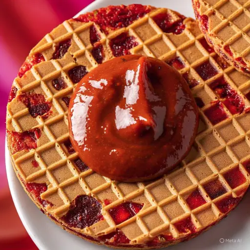 Oblea De Frutos Rojos Con Chamoy 