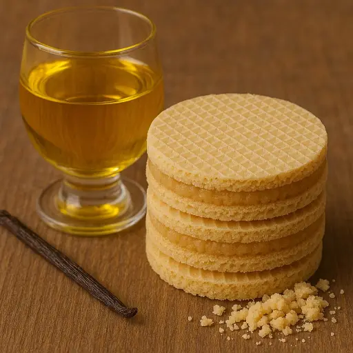 Oblea De Licor 45 Con Mazapan 