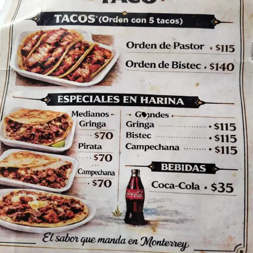 Tacos gringas campechanas piratas