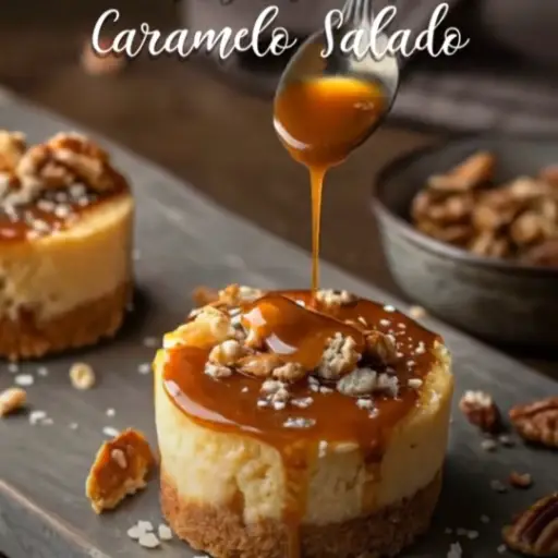 CHEESECAKE DE CARAMELO SALADO