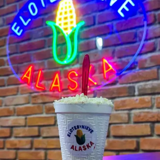 Elote en vaso