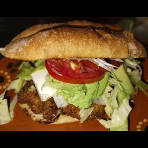 Torta milanesa de res 