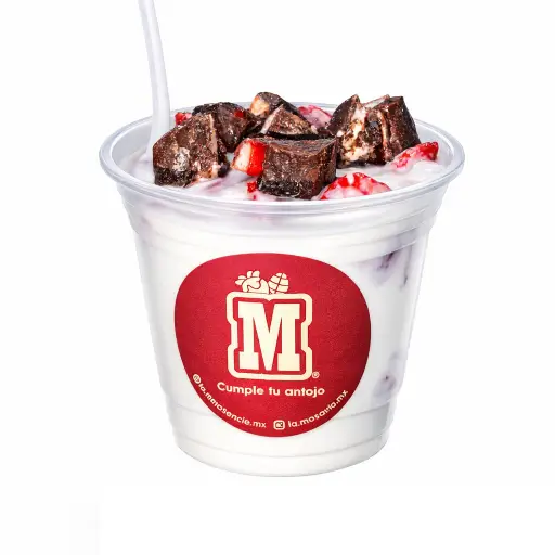 Fresas con Crema Naturales Chicas