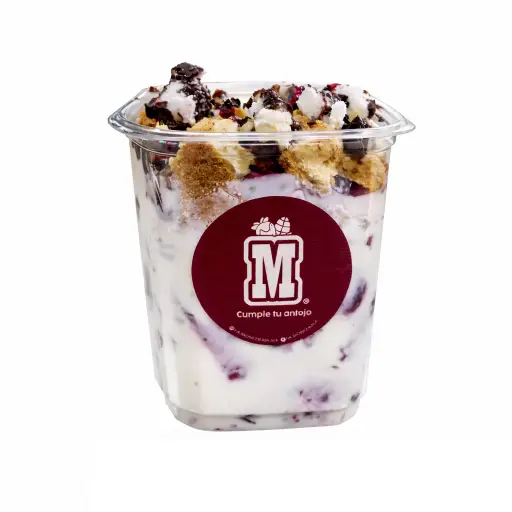 Fresas con Crema Naturales Familiares