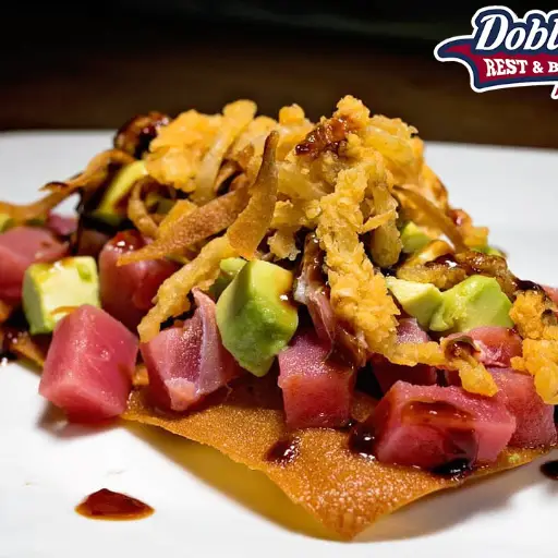 Tostada de Atún Fresco