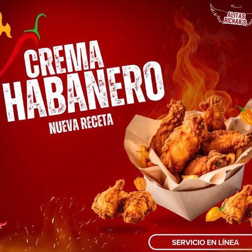 Alitas Habanero