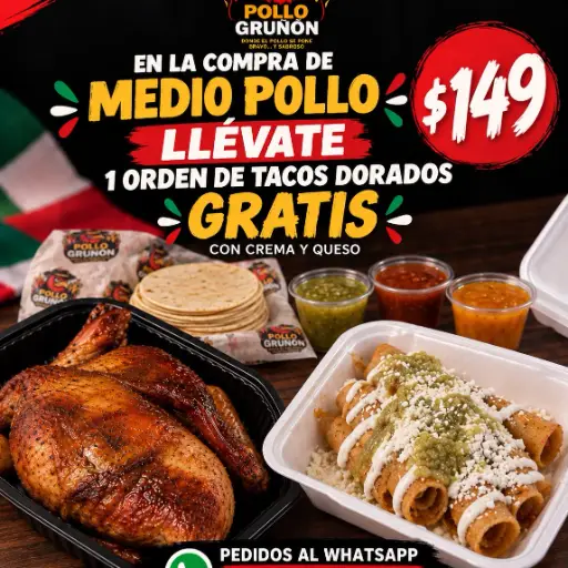 Medio Pollo 🍗