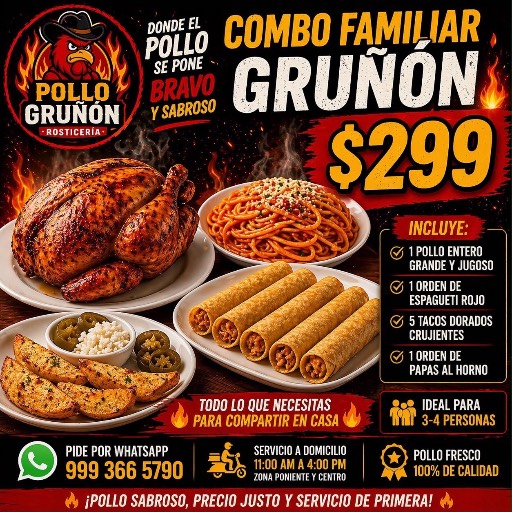 Familiar Gruñón 🤠🍗🔥