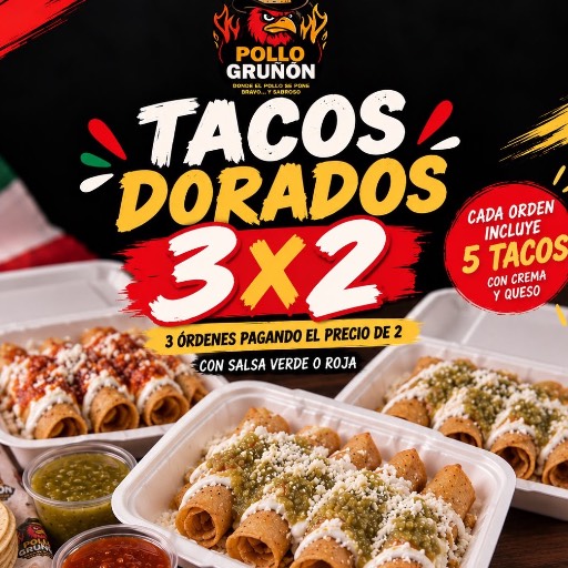 Tacos Dorados 🌮🍗