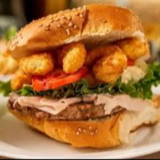 Hamburguesa Mar y Tierra