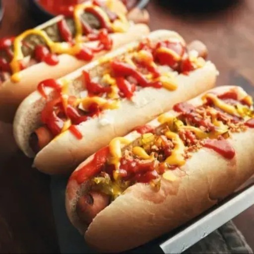 Hot dog Tres Quesos
