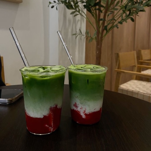 Strawberry Matcha