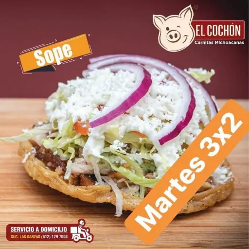 Sopes 3x2