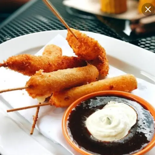 Kushiages de camaron