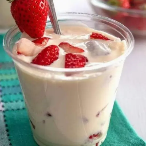 fresas con crema 