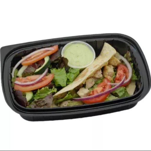 Quesadilla con ensalada