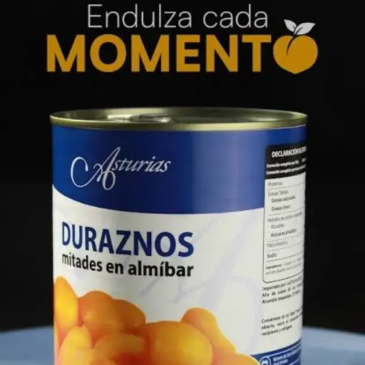 Duraznos en mitades asturias