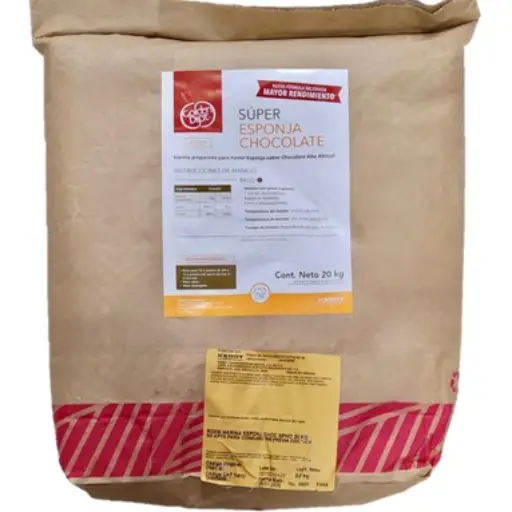 Esponja chocolate kerry