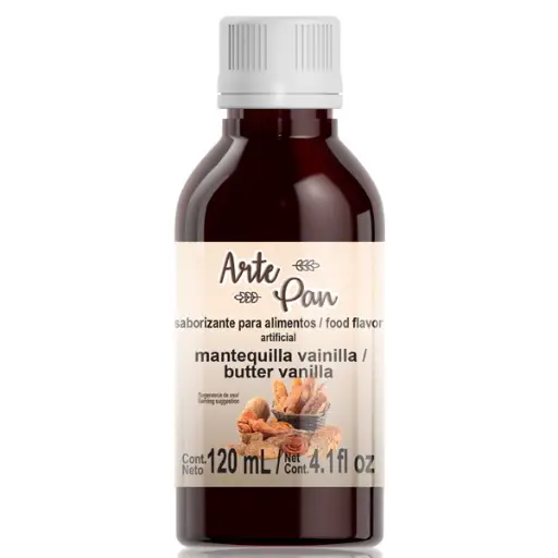Arte pan mantequilla vainilla 120ml
