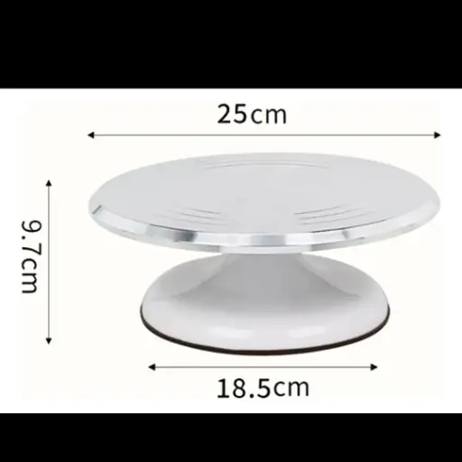 Base giratoria para reposteria