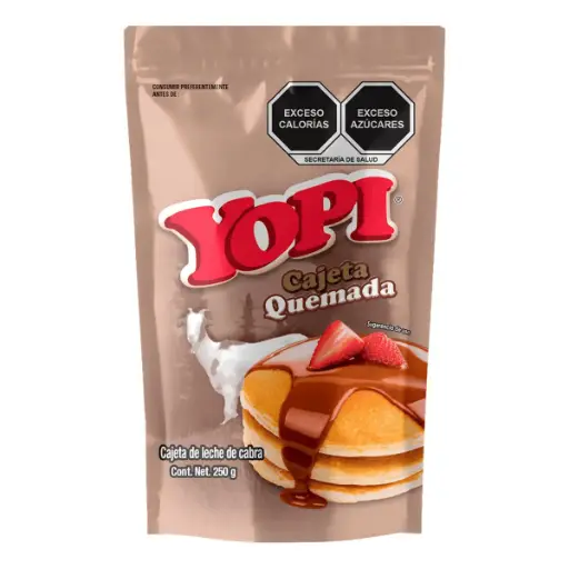 Cajeta quemada yopi