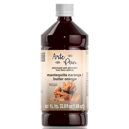 Arte pan mantequilla naranja 1 litro