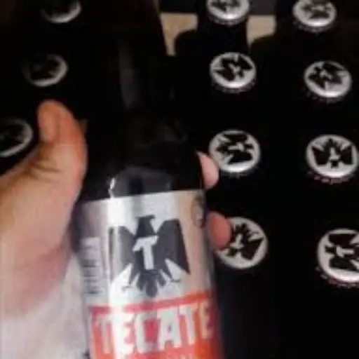 tecate roja 1/4