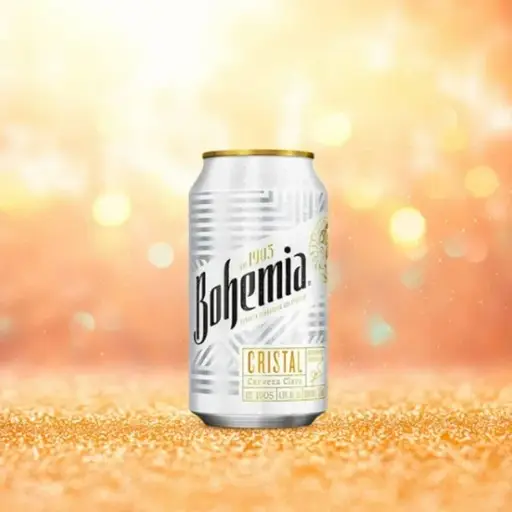 bohemia cristal 355 ml lata