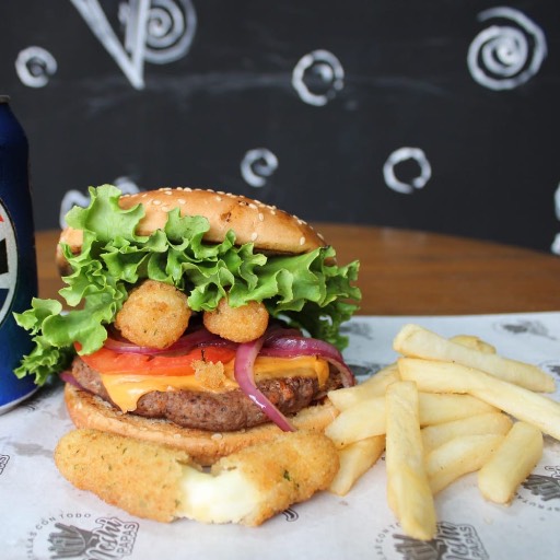 HAMBURGUESA DEDOS DE QUESO