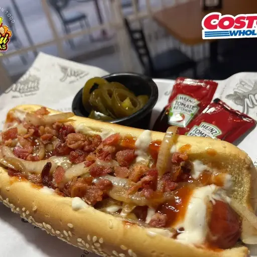 JUEVES DE HOTDOG SALCHICHA RES