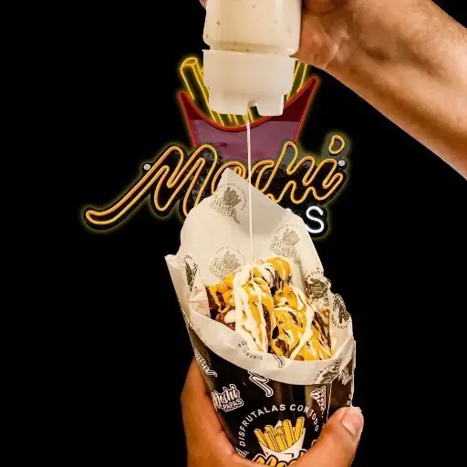 Cono de  Papas + 2 dedos de queso