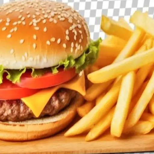 Bestyburger con papas