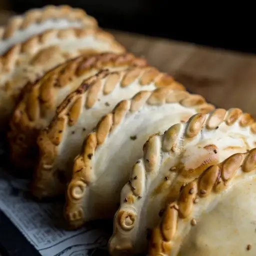 6 empanadas + 2 refrescos 